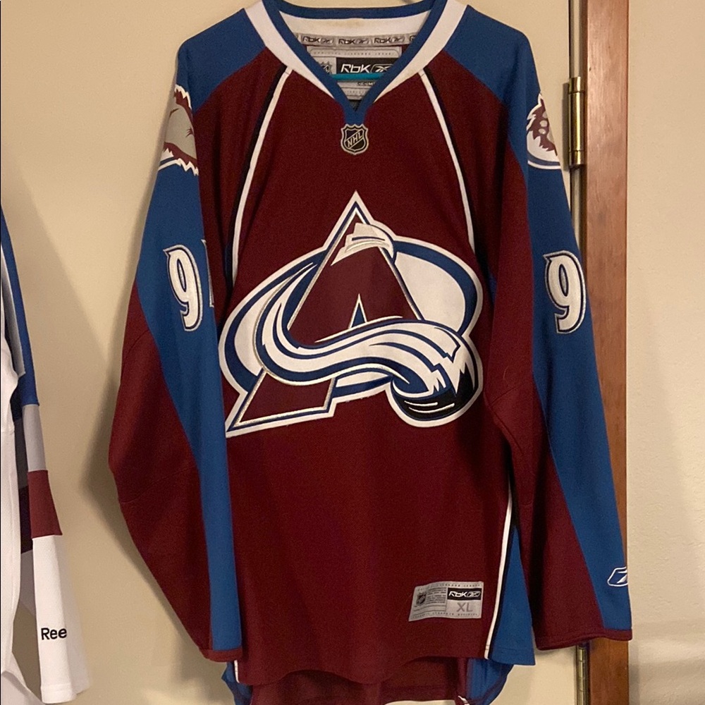 Colorado Avalanche Burgundy and Blue Jersey
